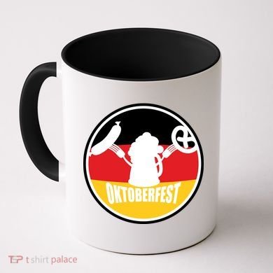 Circle Oktoberfest Logo Coffee Mug