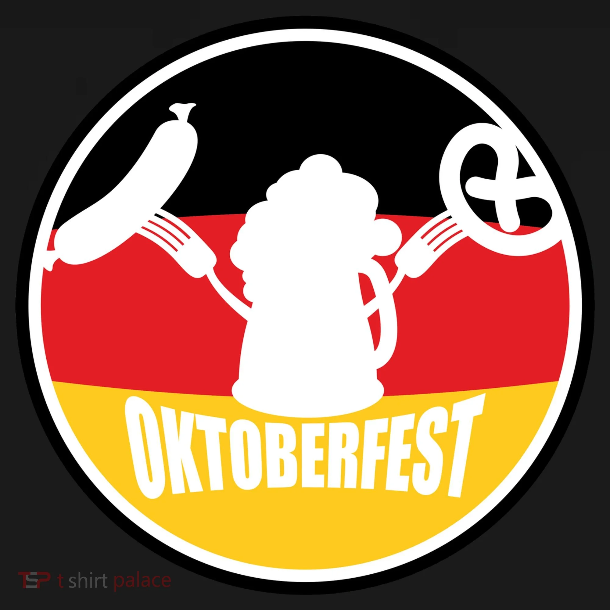 Circle Oktoberfest Logo Women's Hoodie