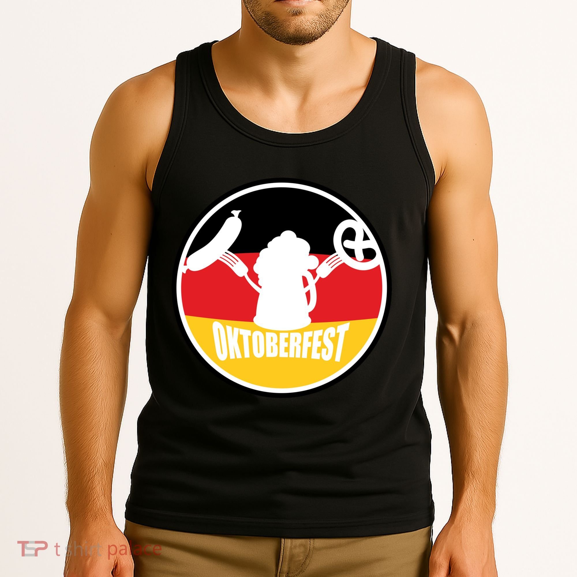 Circle Oktoberfest Logo Tank Top