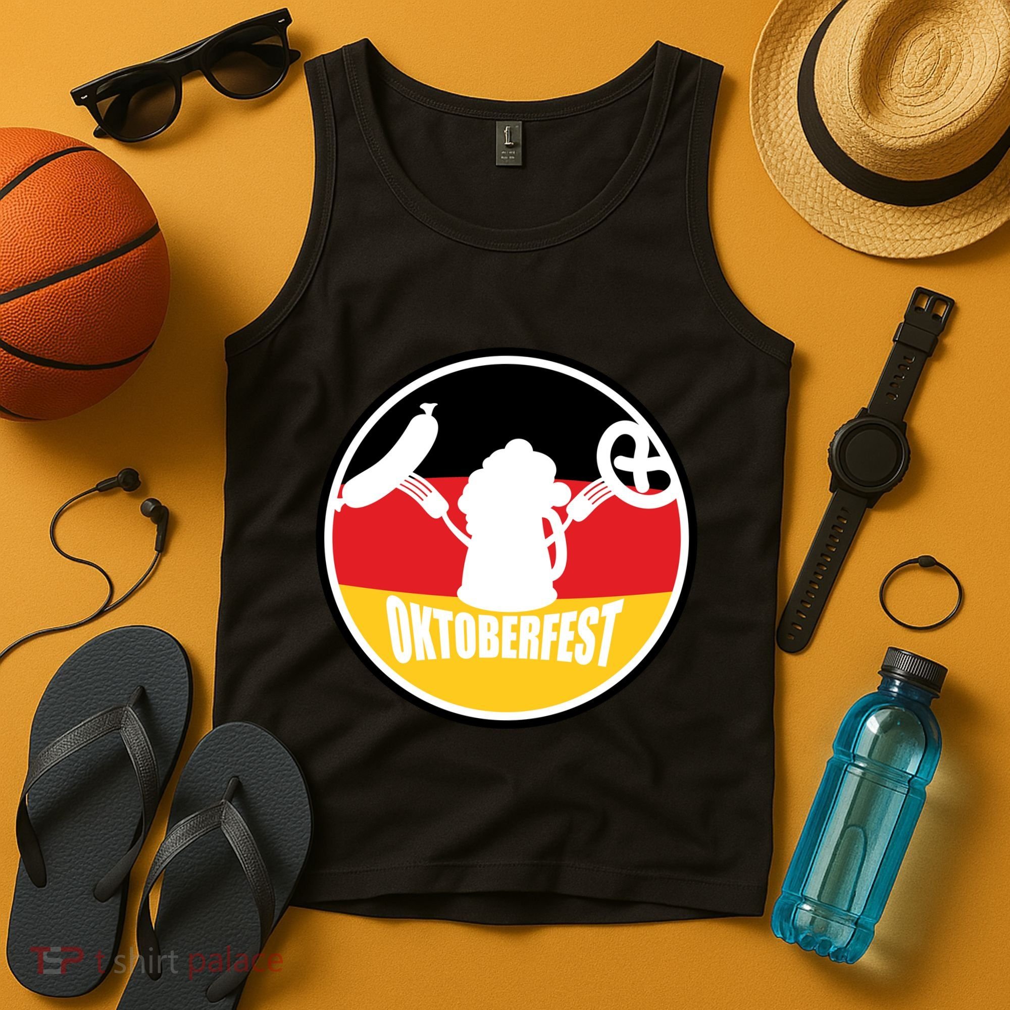 Circle Oktoberfest Logo Tank Top