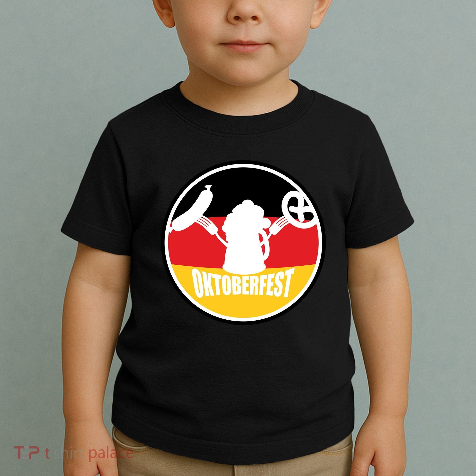 Circle Oktoberfest Logo Toddler T-Shirt
