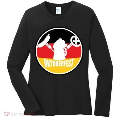 Circle Oktoberfest Logo Women's Long Sleeve Shirt