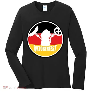 Circle Oktoberfest Logo Women's Long Sleeve Shirt