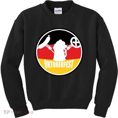 Circle Oktoberfest Logo Kids Sweatshirt