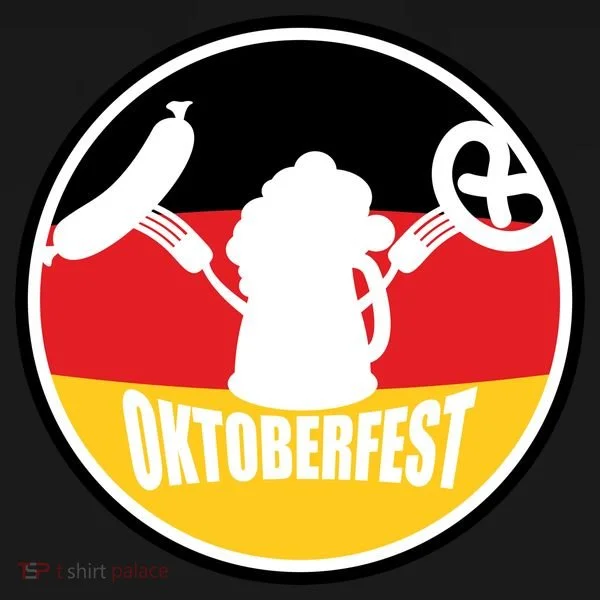 Circle Oktoberfest Logo Kids T-Shirt