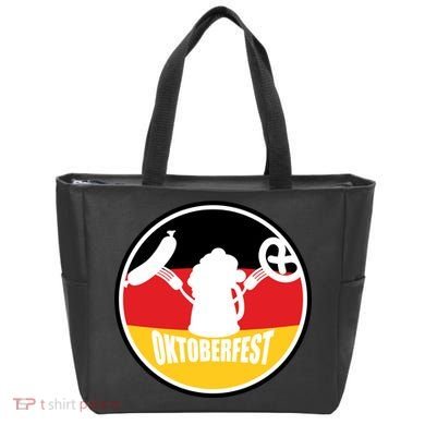 Circle Oktoberfest Logo Tote Bag