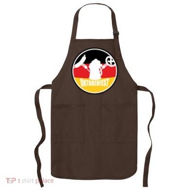 Circle Oktoberfest Logo Apron