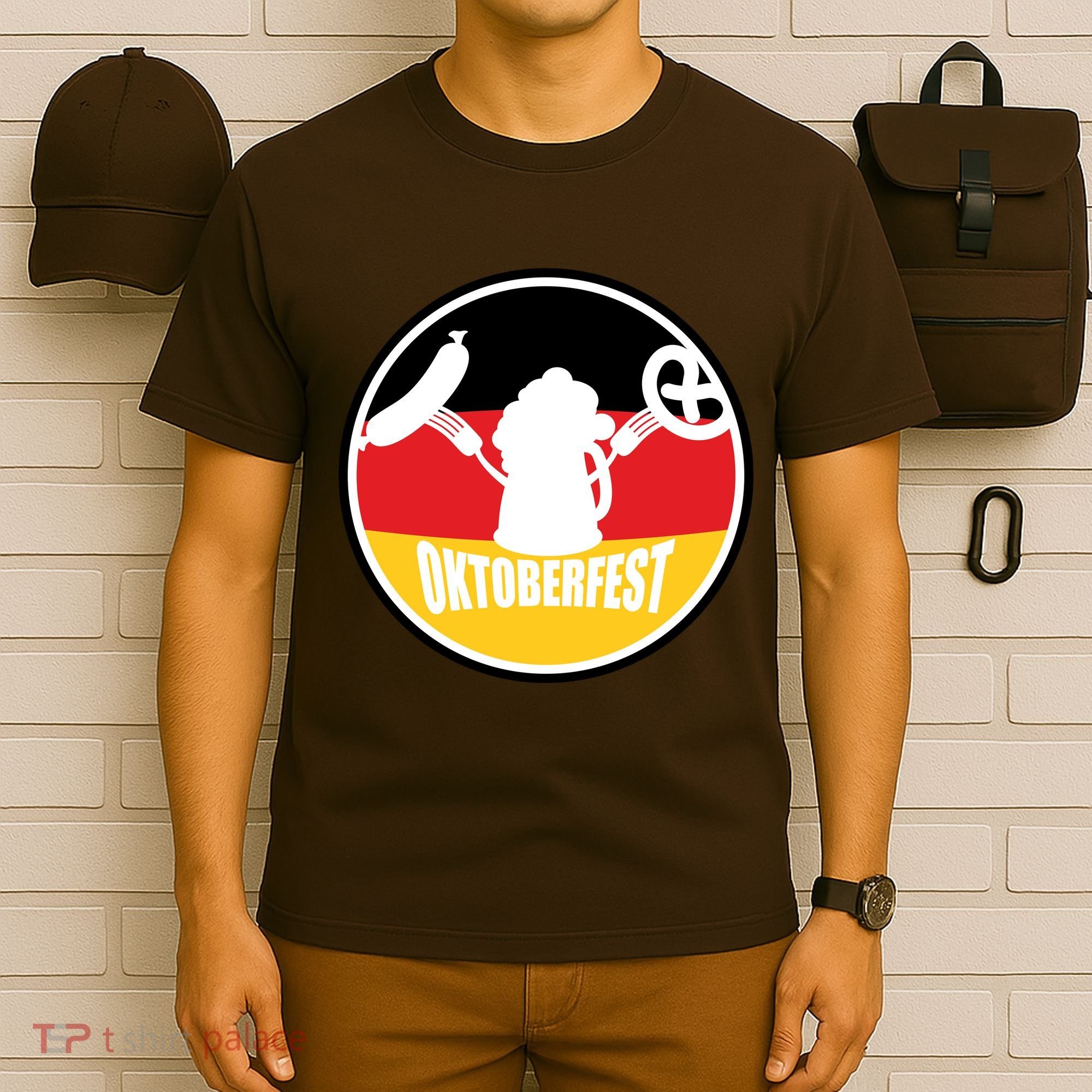 Circle Oktoberfest Logo T-Shirt