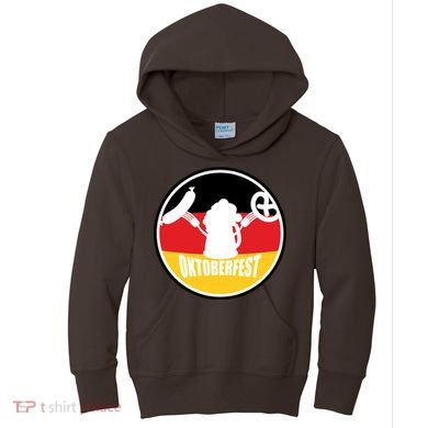 Circle Oktoberfest Logo Kids Hoodie