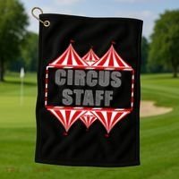 Circus Staff Golf Towel thumb 1