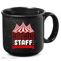 Circus Staff Funny Clown Movie 15oz Campfire Ceramic Mug thumb 0