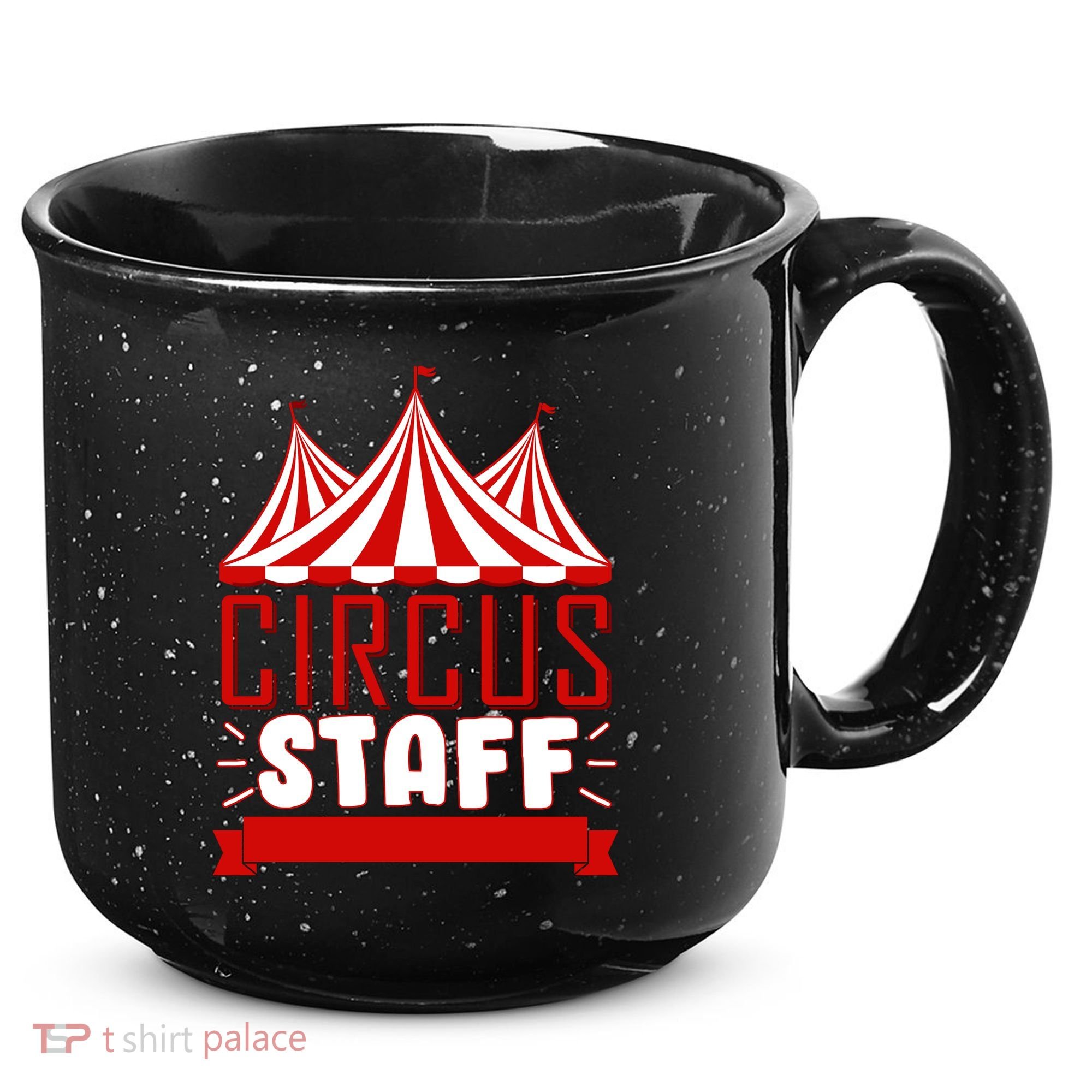 Circus Staff Funny Clown Movie 15oz Campfire Ceramic Mug