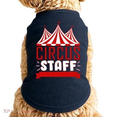 Circus Staff Funny Clown Movie Doggie Tank