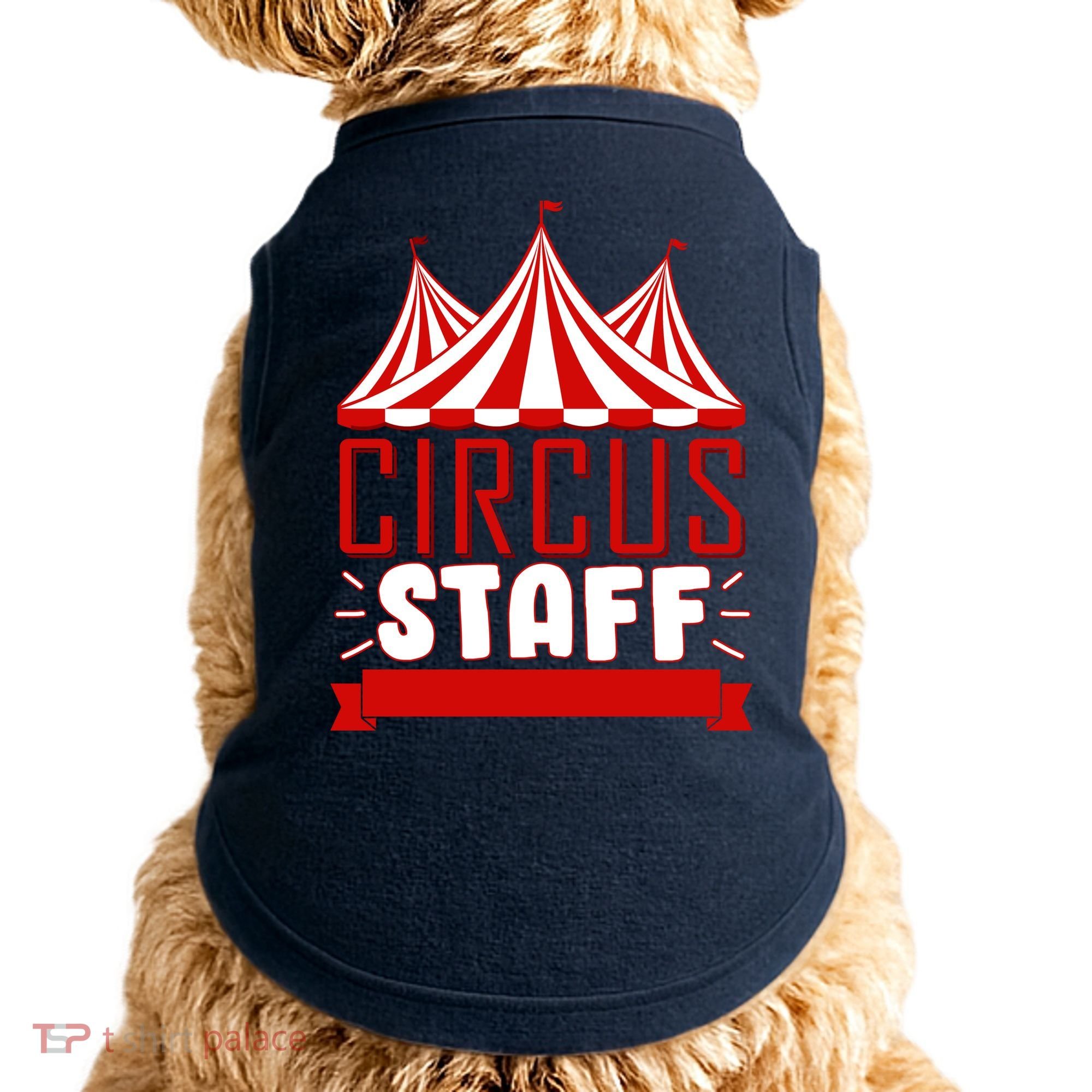Circus Staff Funny Clown Movie Doggie Tank