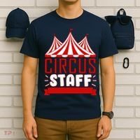 Circus Staff Funny Clown Movie T-Shirt thumb 6