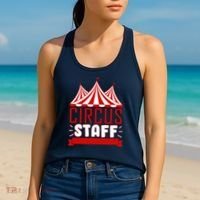 Circus Staff Funny Clown Movie Women's Tank Top thumb 2