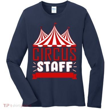 Circus Staff Funny Clown Movie Women's Long Sleeve Shirt