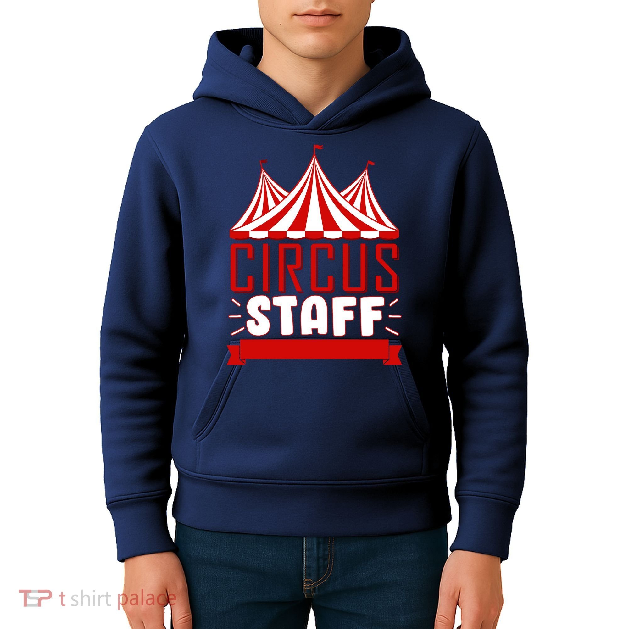 Circus Staff Funny Clown Movie Kids Hoodie