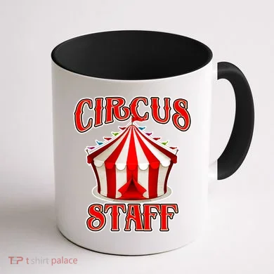 Circus Staff Tent Coffee Mug back