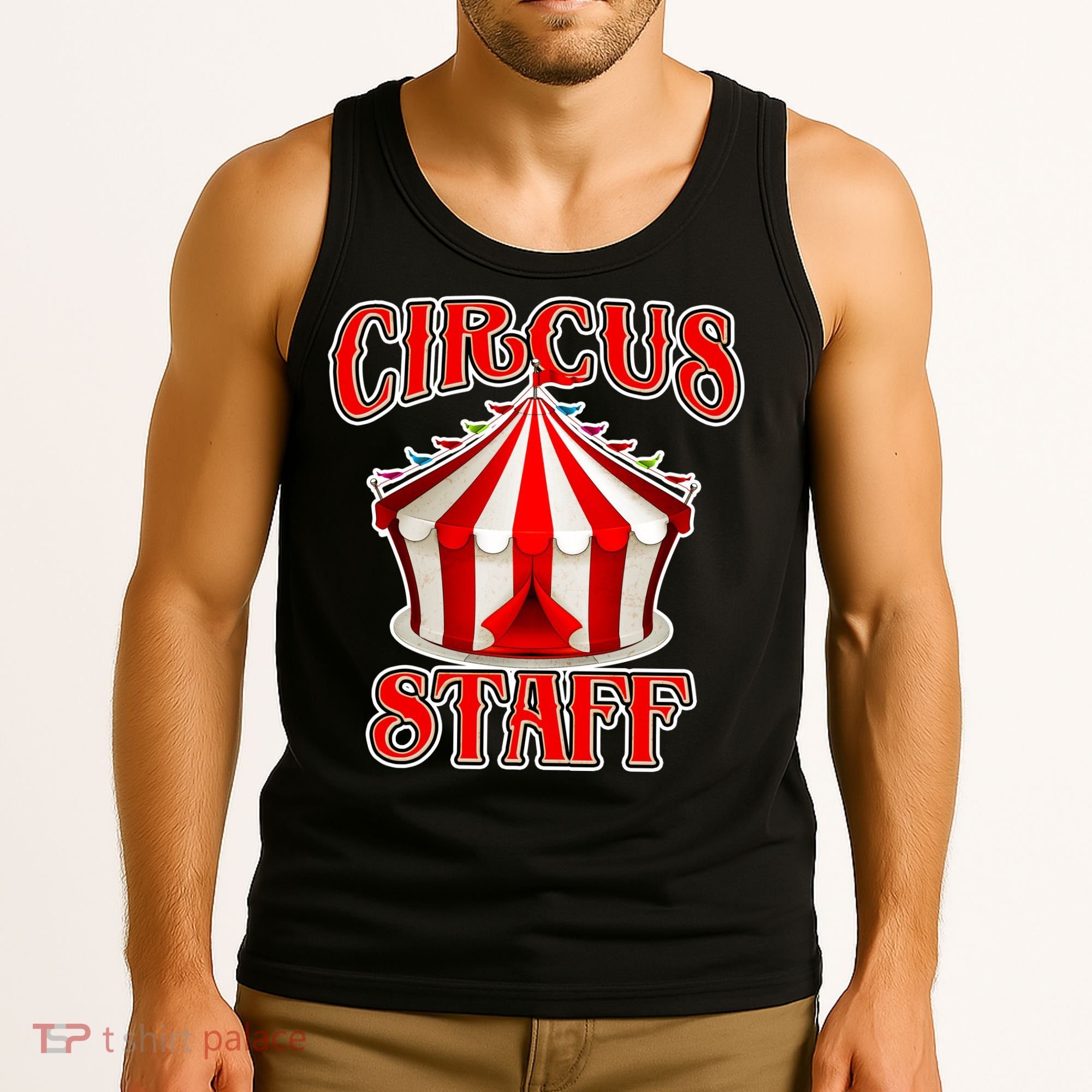 Circus Staff Tent Tank Top