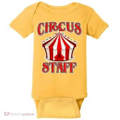 Circus Staff Tent Baby Bodysuit