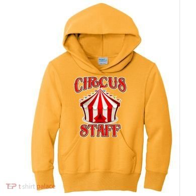 Circus Staff Tent Kids Hoodie