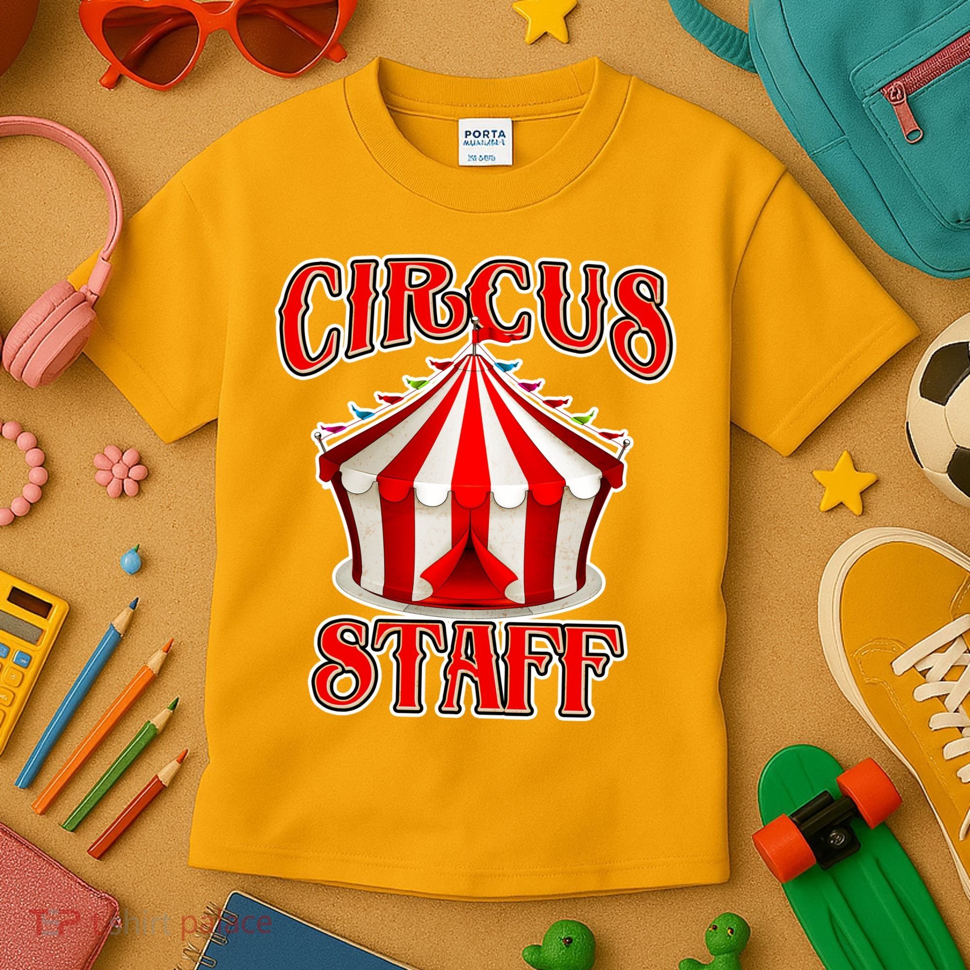 Circus Staff Tent Kids T-Shirt