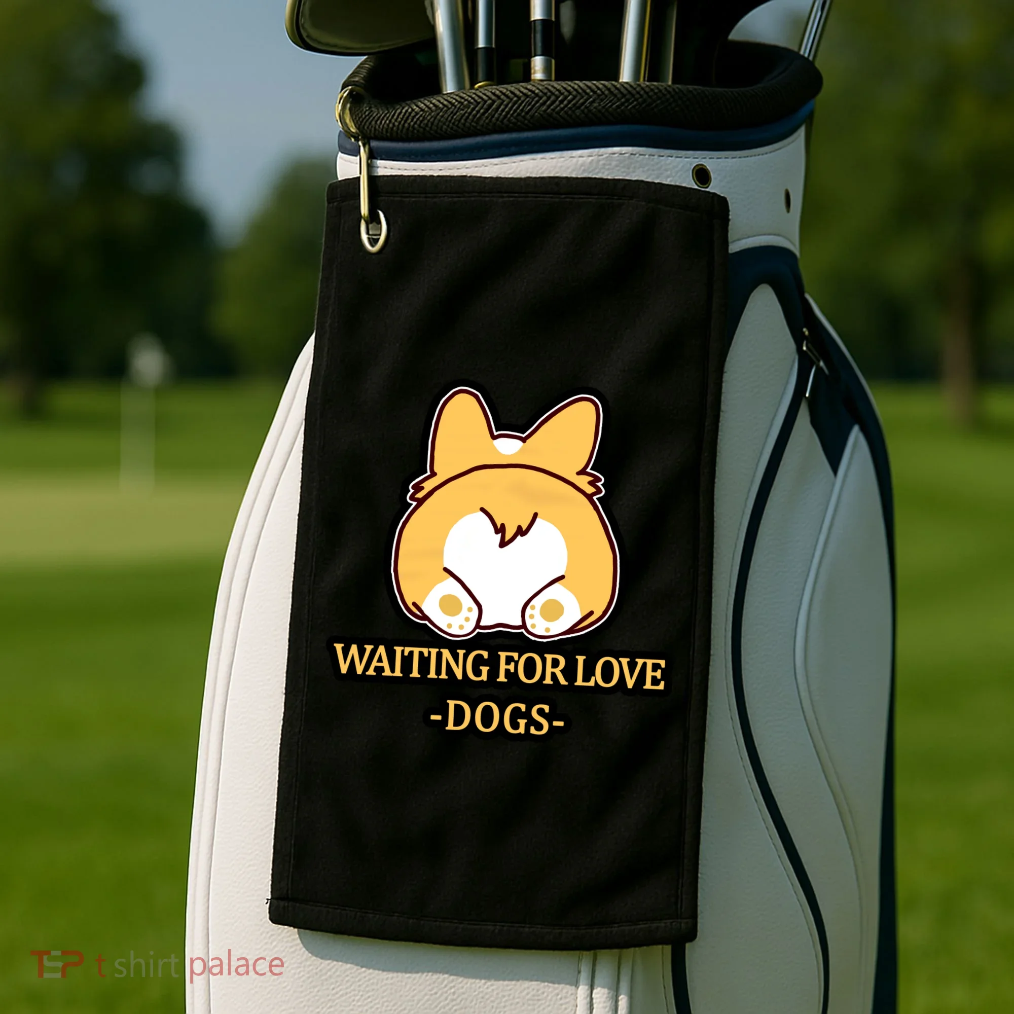 Cirgi Butt Waiting For Love Golf Towel