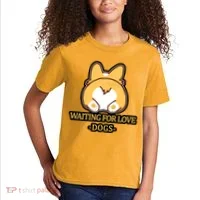 Cirgi Butt Waiting For Love Kids T-Shirt thumb 2