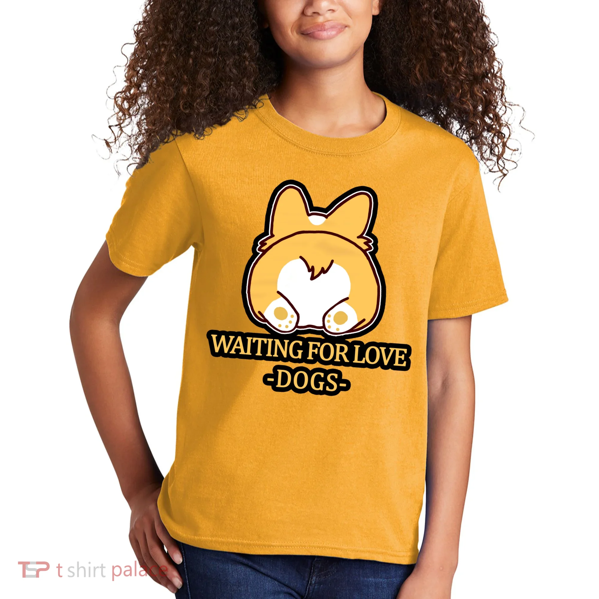 Cirgi Butt Waiting For Love Kids T-Shirt