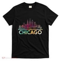 Chicago Illinois Skyline City Souvenir T-Shirt thumb 0