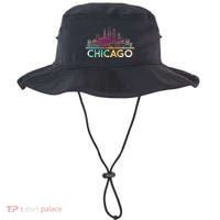 Chicago Illinois Skyline City Souvenir Bucket Hat thumb 0
