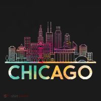 Chicago Illinois Skyline City Souvenir Mousepad thumb 1