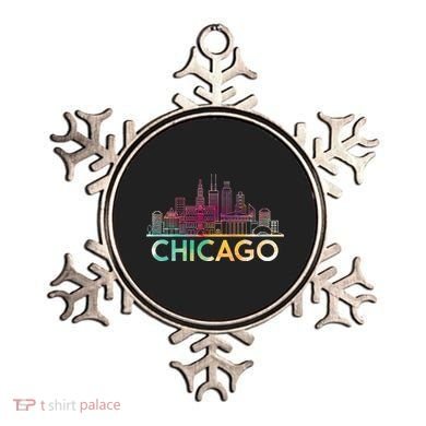 Chicago Illinois Skyline City Souvenir Ornament