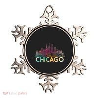 Chicago Illinois Skyline City Souvenir Ornament thumb 0