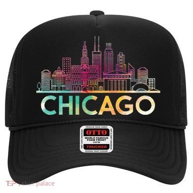 Chicago Illinois Skyline City Souvenir Hat