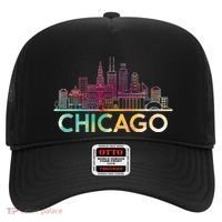 Chicago Illinois Skyline City Souvenir Hat thumb 0