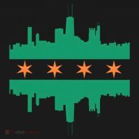 Chicago Irish Skyline St Patricks Day Flag Gift Backpack thumb 2