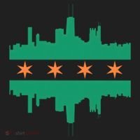 Chicago Irish Skyline St Patricks Day Flag Gift Beanie thumb 2