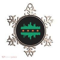Chicago Irish Skyline St Patricks Day Flag Gift Ornament thumb 0