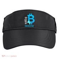 Crypto Investor, Satoshi, Bitcoin, Blockchain, Cryptocurrency, DeFi, BTC Adult Drive Performance Visor thumb 0