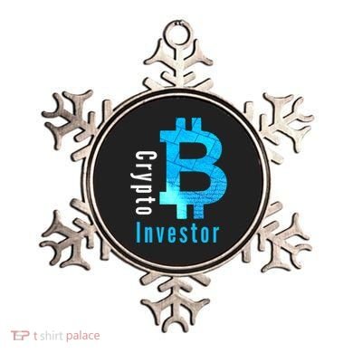 Crypto Investor, Satoshi, Bitcoin, Blockchain, Cryptocurrency, DeFi, BTC Ornament