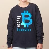 Crypto Investor, Satoshi, Bitcoin, Blockchain, Cryptocurrency, DeFi, BTC Women's Sweatshirt thumb 0