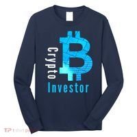Crypto Investor, Satoshi, Bitcoin, Blockchain, Cryptocurrency, DeFi, BTC Long Sleeve Shirt thumb 0
