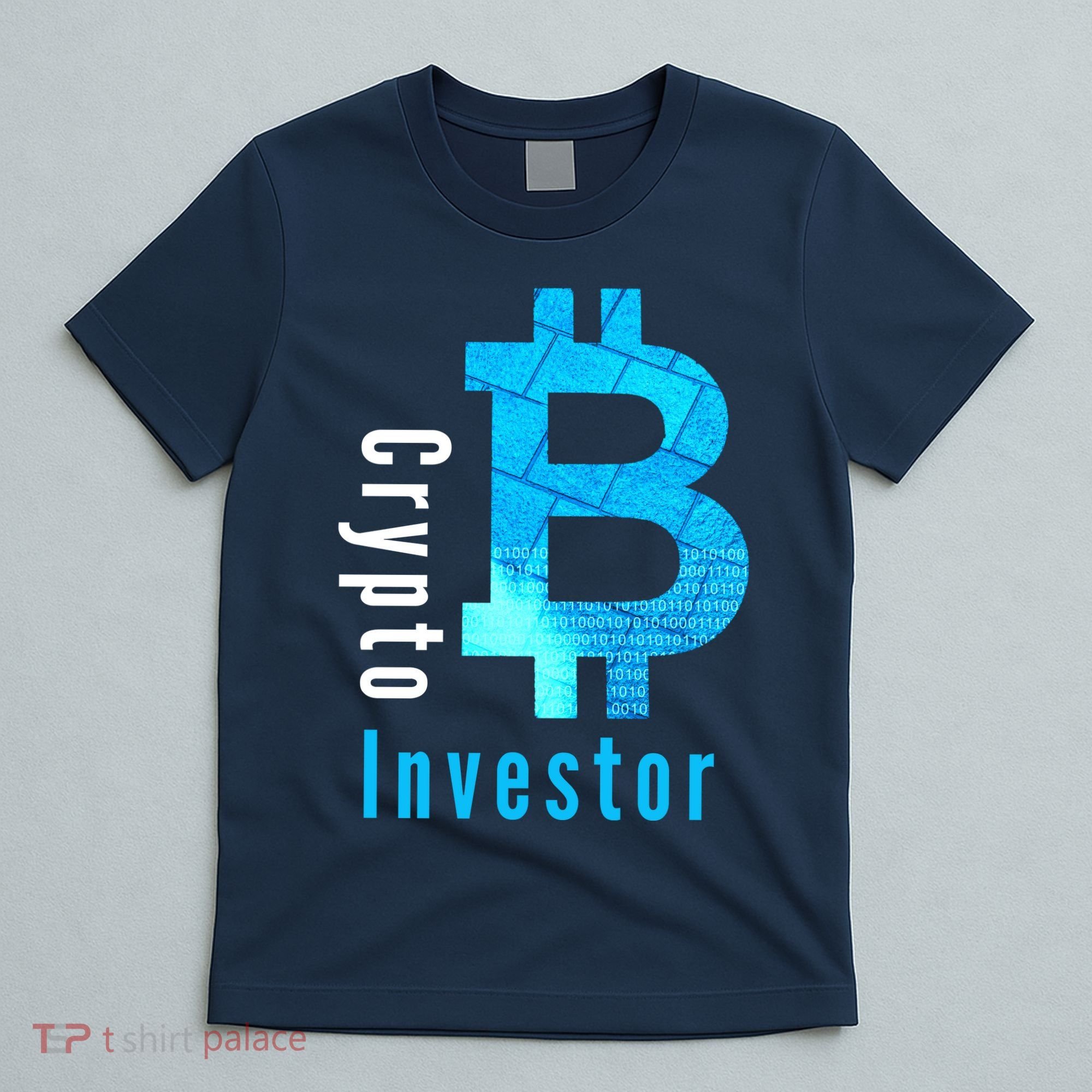 Crypto Investor, Satoshi, Bitcoin, Blockchain, Cryptocurrency, DeFi, BTC T-Shirt