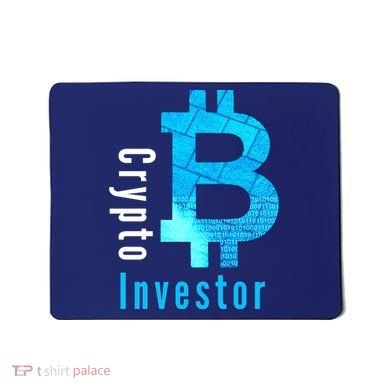 Crypto Investor, Satoshi, Bitcoin, Blockchain, Cryptocurrency, DeFi, BTC Mousepad