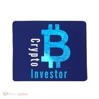 Crypto Investor, Satoshi, Bitcoin, Blockchain, Cryptocurrency, DeFi, BTC Mousepad thumb 0
