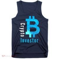 Crypto Investor, Satoshi, Bitcoin, Blockchain, Cryptocurrency, DeFi, BTC Tank Top thumb 0
