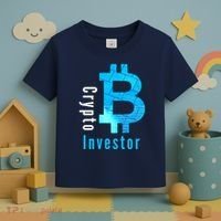 Crypto Investor, Satoshi, Bitcoin, Blockchain, Cryptocurrency, DeFi, BTC Toddler T-Shirt thumb 3