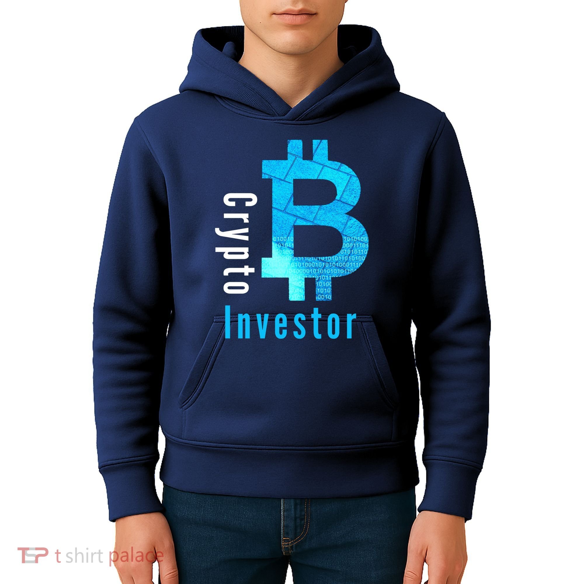 Crypto Investor, Satoshi, Bitcoin, Blockchain, Cryptocurrency, DeFi, BTC Kids Hoodie